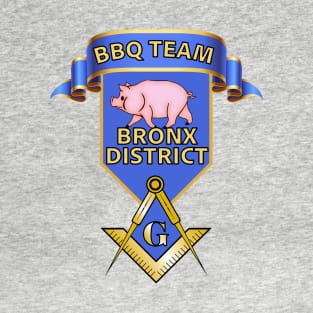 Bronx district st. john bbq team T-Shirt